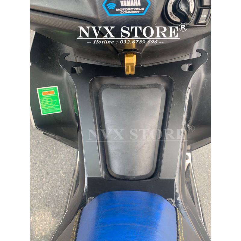 Baga giữa NVX dạng bản CNC Đen