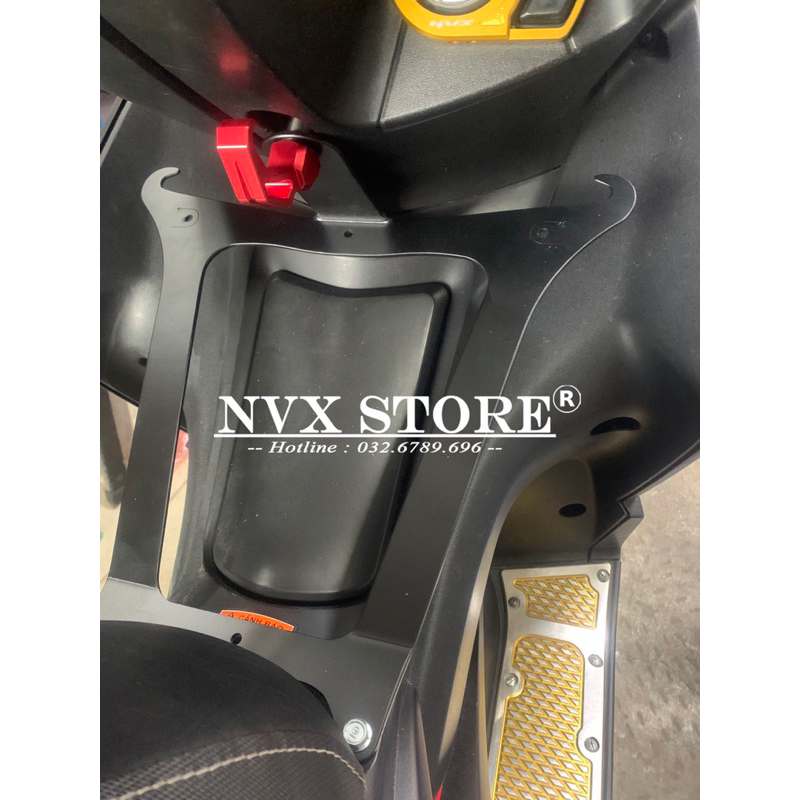 Baga giữa NVX dạng bản CNC Đen