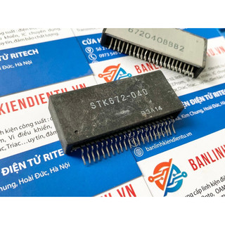 STK672-040 IC công suất điều khiển Zip-22 (tháo máy)