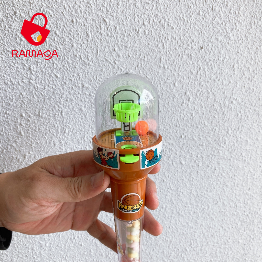Ramada - Đồ chơi  Vua Bóng Rổ Juqi có tiếng và kẹo Juqi dành cho bé