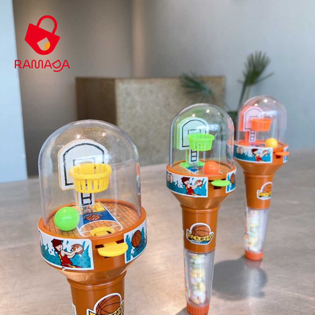 Ramada - Đồ chơi  Vua Bóng Rổ Juqi có tiếng và kẹo Juqi dành cho bé