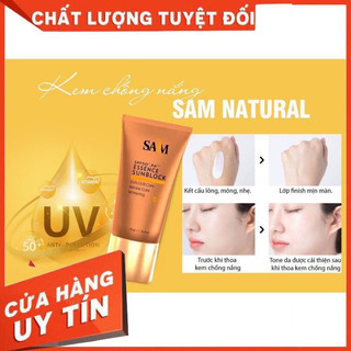 Kem chống nắng bảo vệ da sam natural elly white