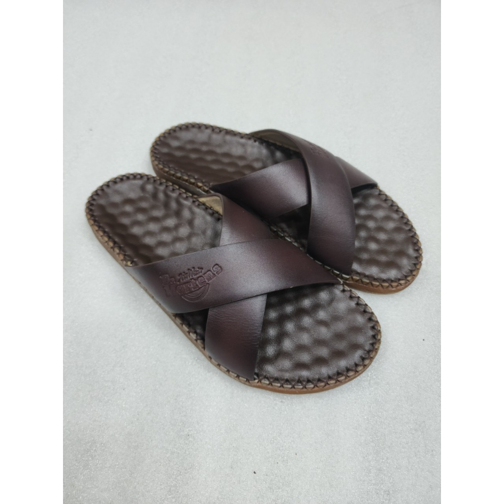 DÉP NAM DA BÒ CAO CẤP QUAI CHÉO CHỮ X MỚI