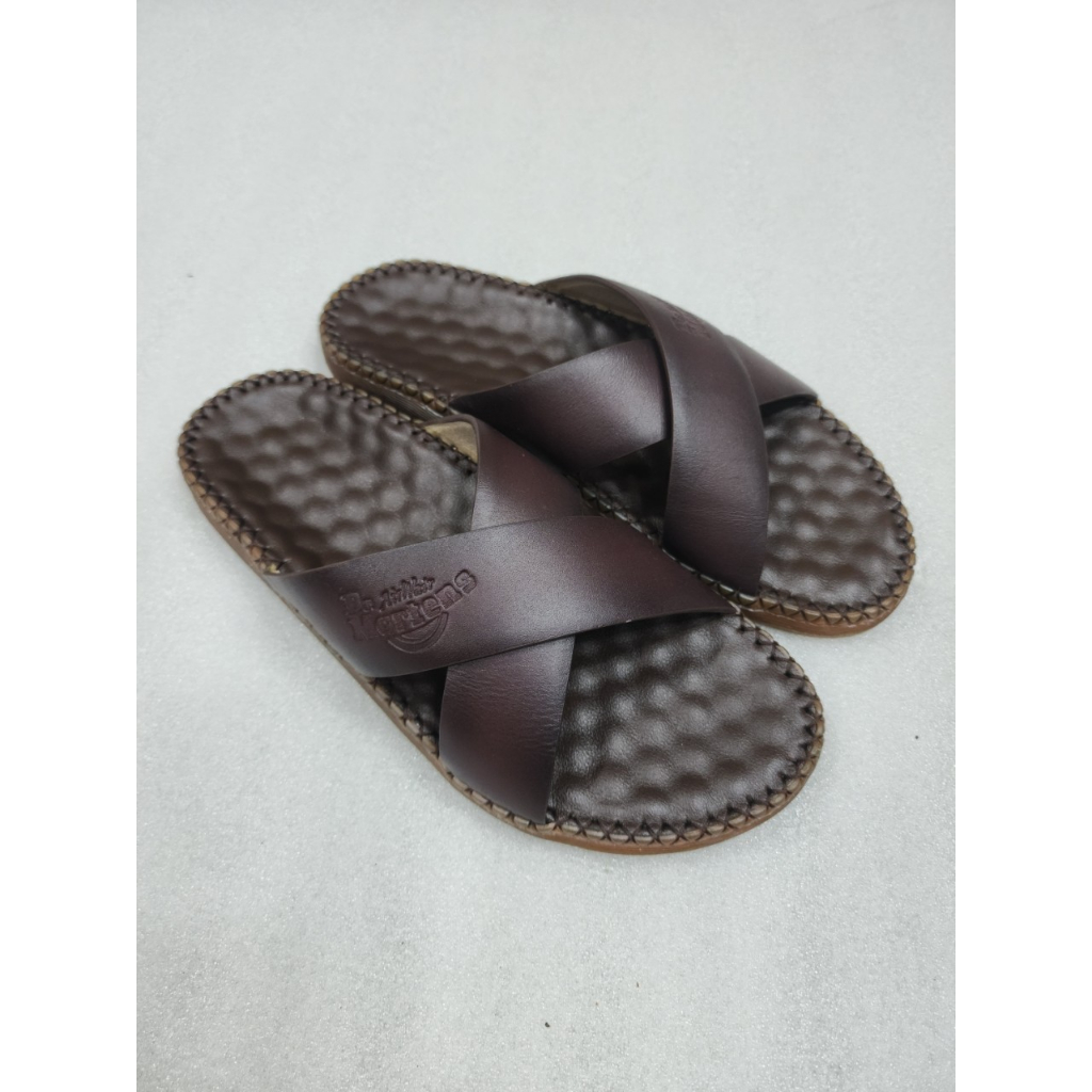 DÉP NAM DA BÒ CAO CẤP QUAI CHÉO CHỮ X MỚI