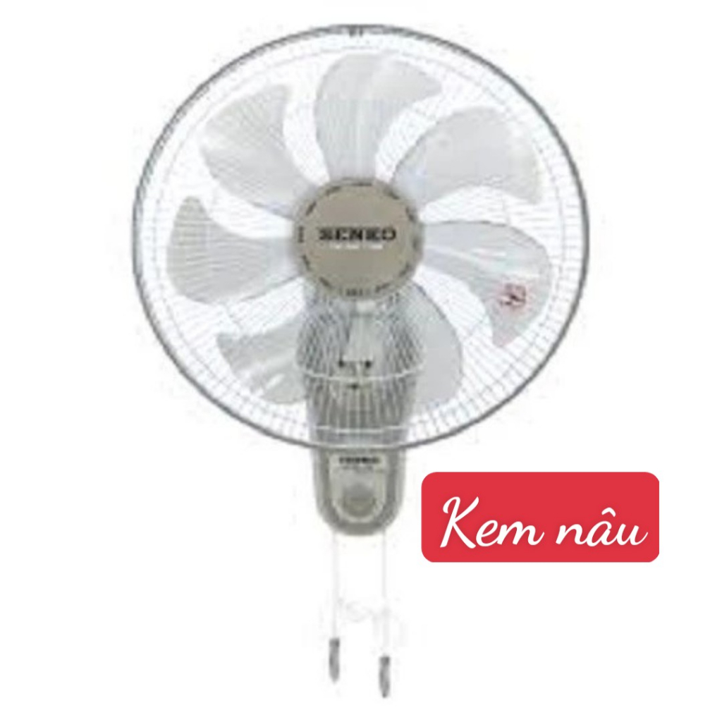 QUẠT TREO TƯỜNG TC1620 65W Senko  .2 DÂY 7 CÁNH  GIAO MÀU NGẪU NHIÊN