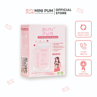Túi trữ sữa Mini Pum 250ml không BPA, túi đựng sữa mẹ an toàn