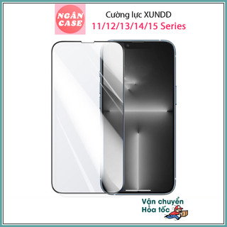 Cường lực xundd full màn hình cho iphone 15/ 15 plus/ 15 pro/ max/ 14/ 14 pro/ max/ 13/ 13 pro/ max/ 12/ 11 series