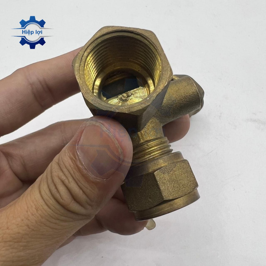 Van 1 Chiều Máy Khí Nén Đồng - Lúp Bê Máy Hơi - Van 1 Chiều Máy Bơm Hơi Có Dầu