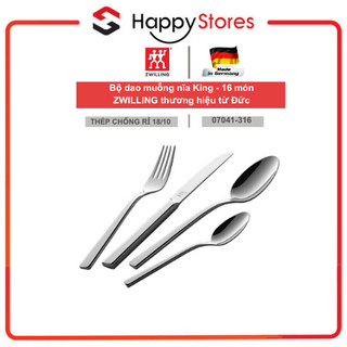 ZWILLING Bộ Dao Muỗng Nĩa King 16 Món Chính hãng thương hiệu từ Đức