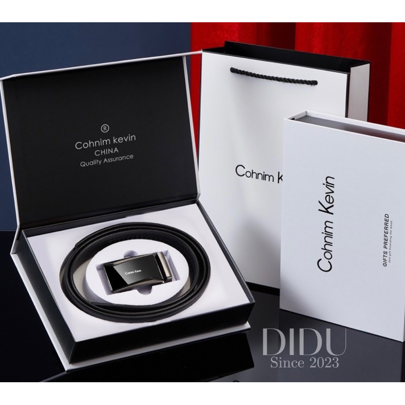 Thắt lưng nam, dây thắt lưng nam cao cấp Cohnim Kevin mẫu A1