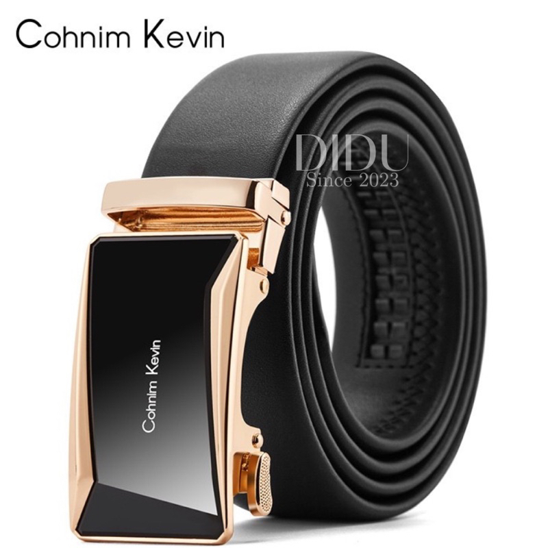 Thắt lưng nam, dây thắt lưng nam cao cấp Cohnim Kevin mẫu A1