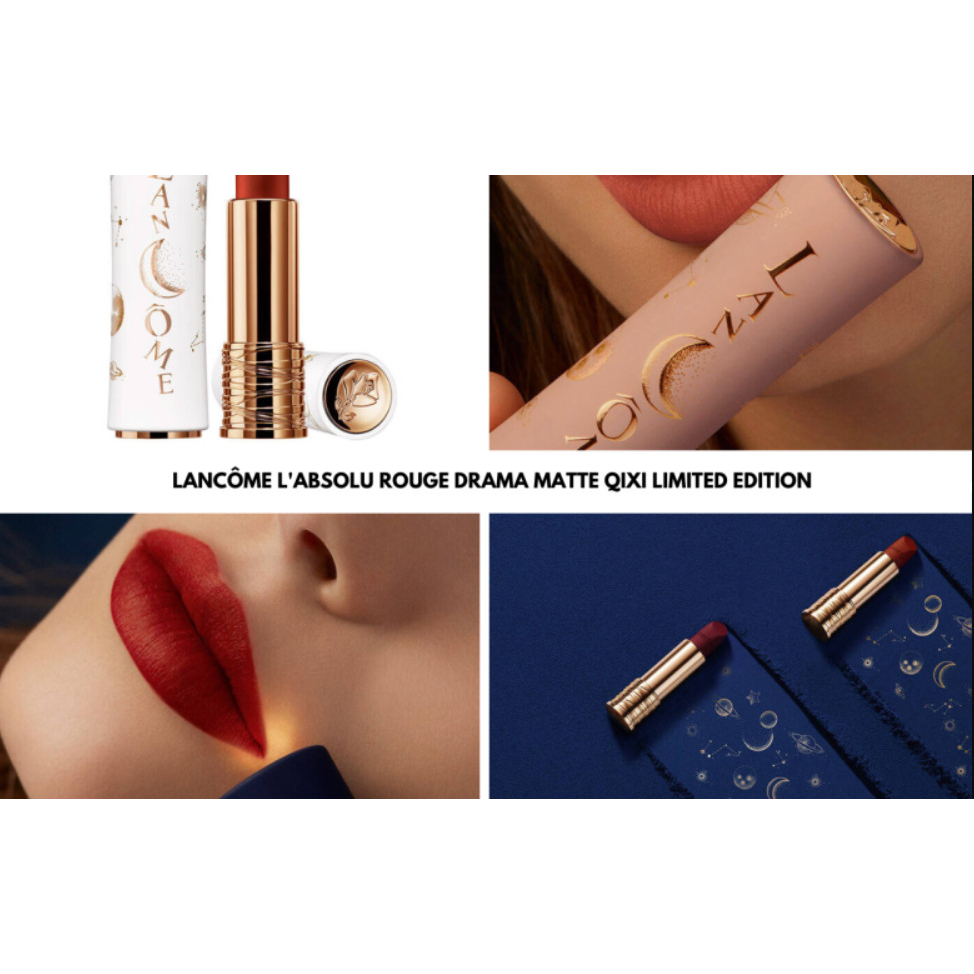 Son kem lì L’Absolu Rouge Drama Ink Full size 6ml, Son Lì Cao Cấp Chính Hãng