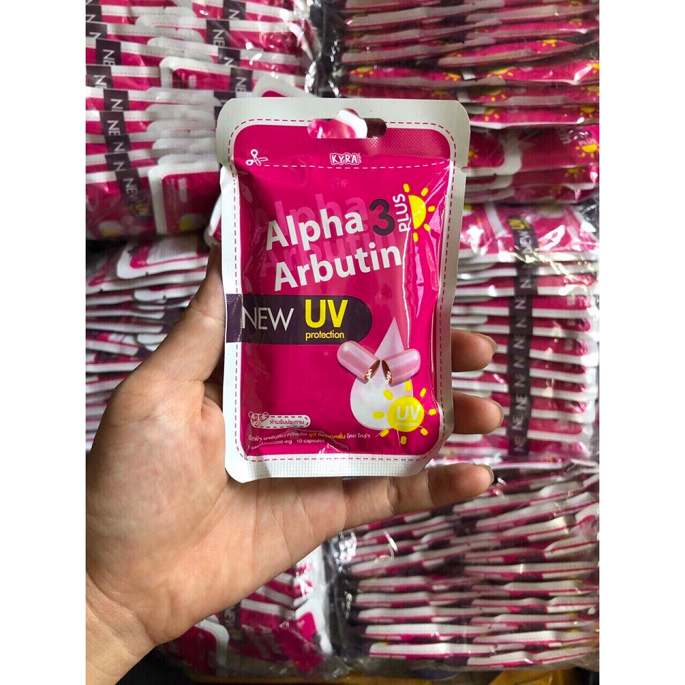 Viên kích trắng da body Alpha Arbutin 3 Plus