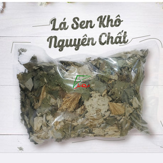 Lá sen khô nguyên chất 1kg Chợ Quê hàng loại 1