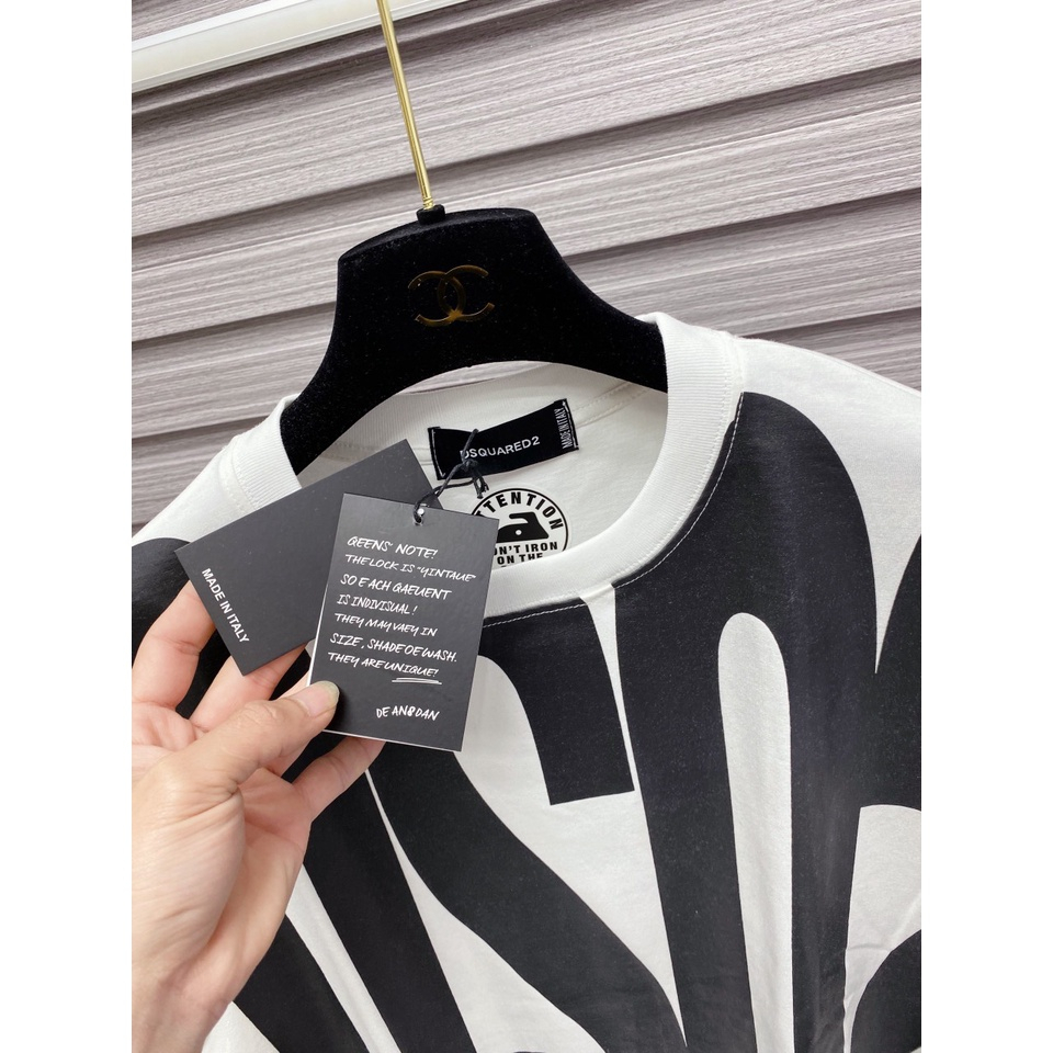 Áo Phông Nam DSQ Chữ To Hàng Cao Cấp - Áo Thun Nam DSQ Siêu Đẹp