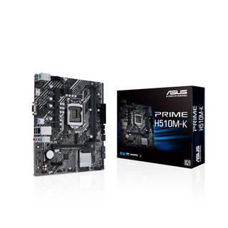 Mainboard asus prime h510m-k (intel h510, socket 1200, m-atx, 2 khe ram ddr4