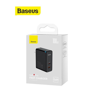 Củ sạc nhanh 100w baseus gan5 pro chân dẹt 1 cổng type-c/ usb