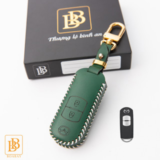  Bao Da Chìa Khóa Ô Tô Mazda Cx5 2014-2022 Mazda 3HB 2015-2019 BOABAY Sang Trọng Chắc Chắn khoá 2 nút bấm 