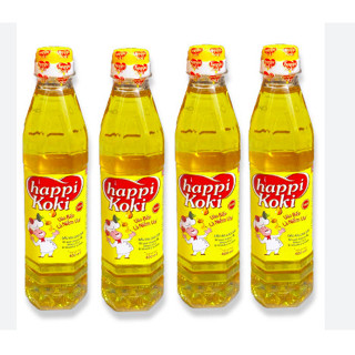 (Combo 4 chai) Dầu ăn HAPPI KOKI 400ml