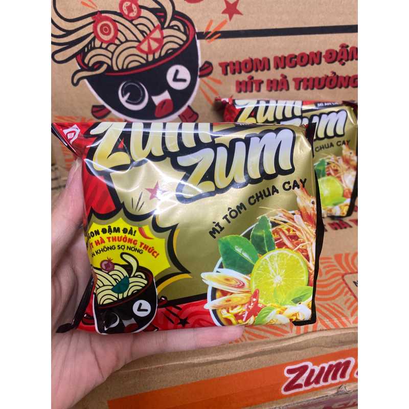 Lẻ 1 Gói Mì Zum Zum Tôm Chua Cay 70g