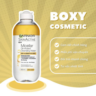 Tẩy trang Garnier Skin Active Oil Infused Micellar Cleansing Water