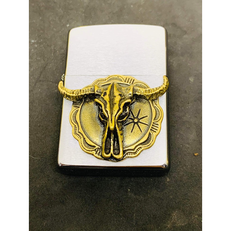 Eblem Cọp- Thuận buồm xuôi gió dán zippo