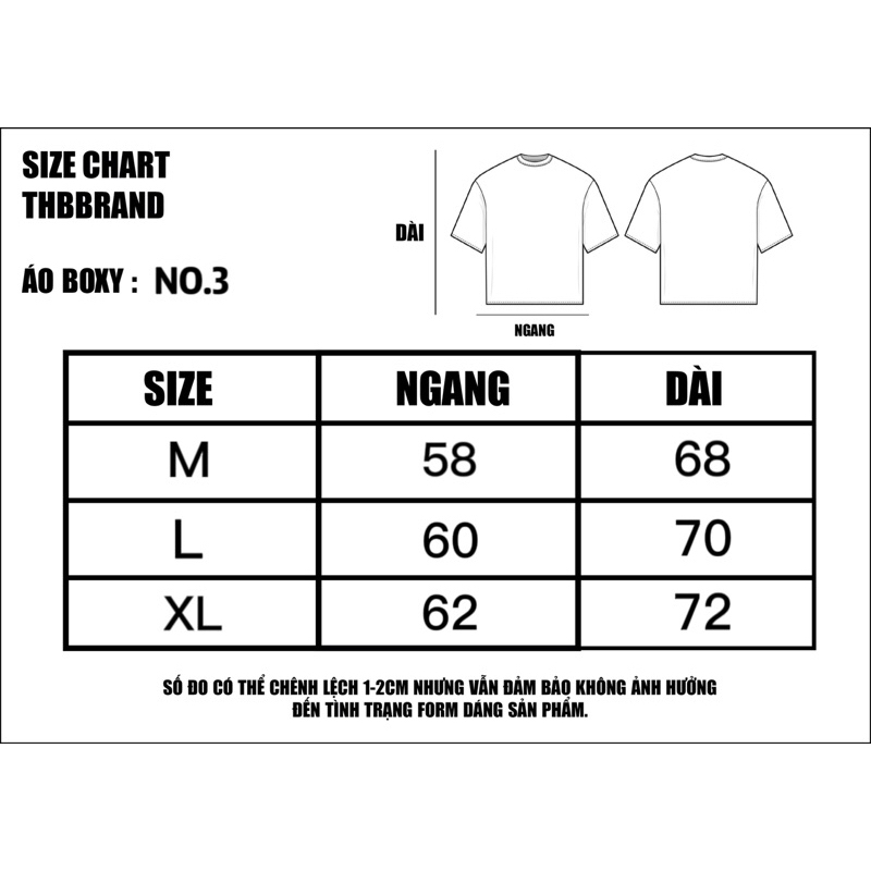 Áo form BOXY FIT chữ “ĐỒ HIÊU” - 100% cotton 300GSM  - chính hãng THBBRAND