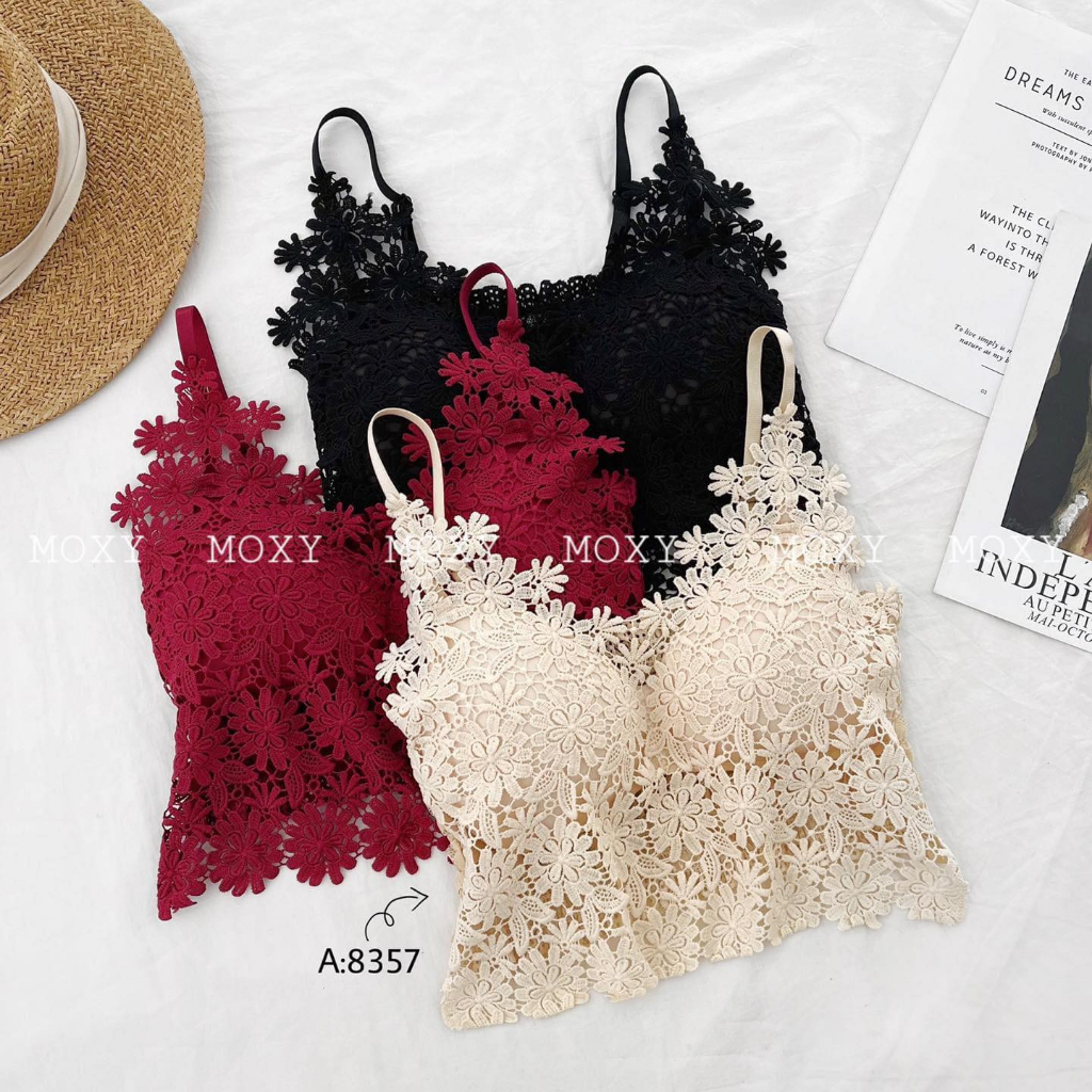 SP008357-Áo bra ren thêu