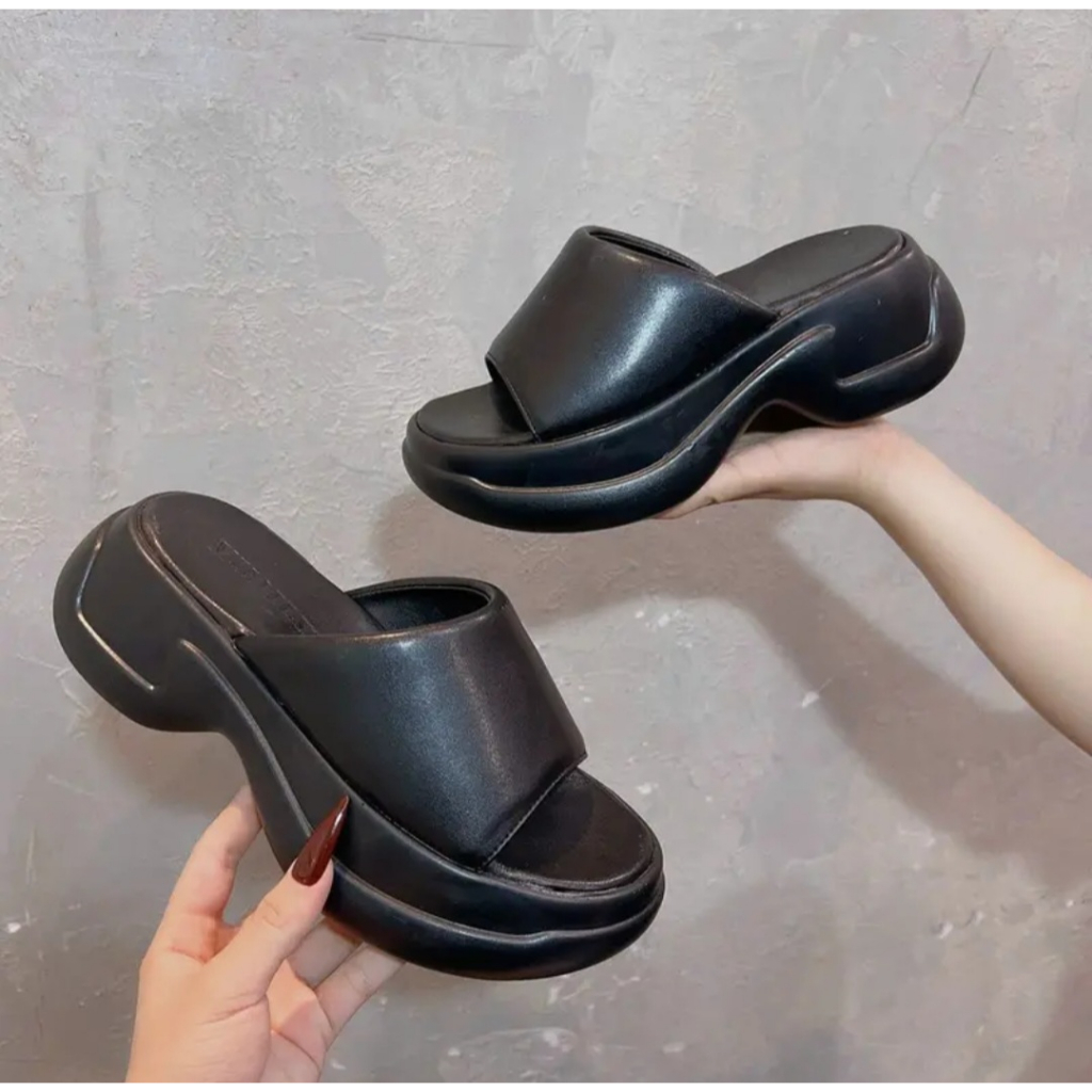 Dép bánh mì phối màu