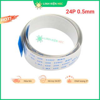 Cáp FFC 24P thuận 0.5mm dài 20cm chính hãng linhkienhec