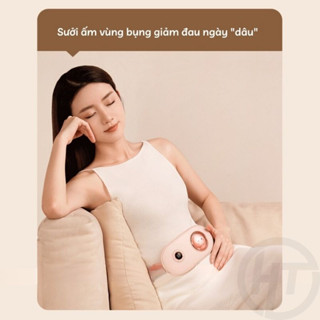 Máy massage làm ấm bụng - Đai chườm giảm đau kinh nguyệt