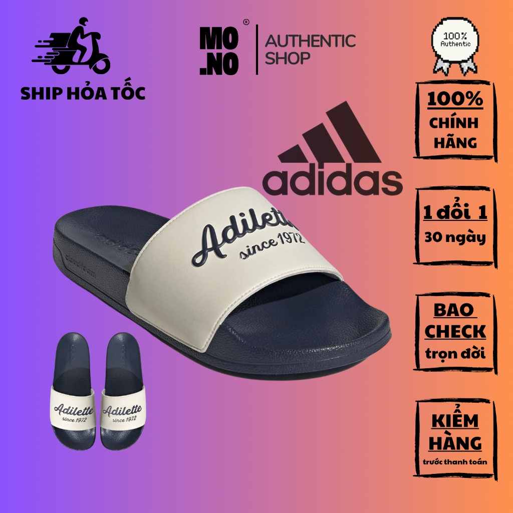 Dép A.DI.DAS ADILETTE BẢN LIMITED 1972 Authentic mang êm chân, bền đẹp MẪU SIÊU HOT MÙA ĐÔNG 2023