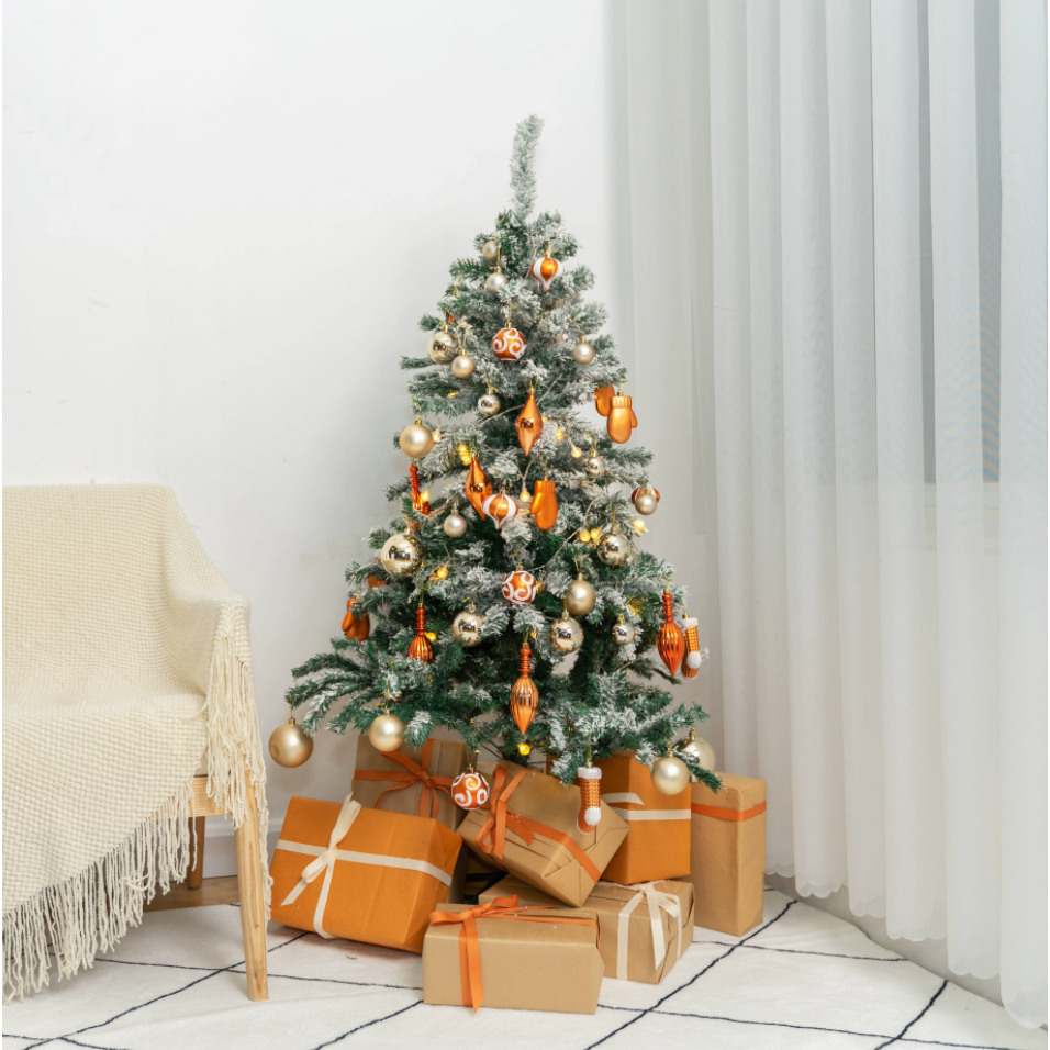 Cây Thông Noel Phủ Tuyết 1m5, 1m2, 2m,2m4 đặc biệt - Cây Thông Trang Trí Giáng Sinh