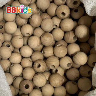 BBkids Hạt Gỗ Làm Đồ Handmade Size 25mm - BB011