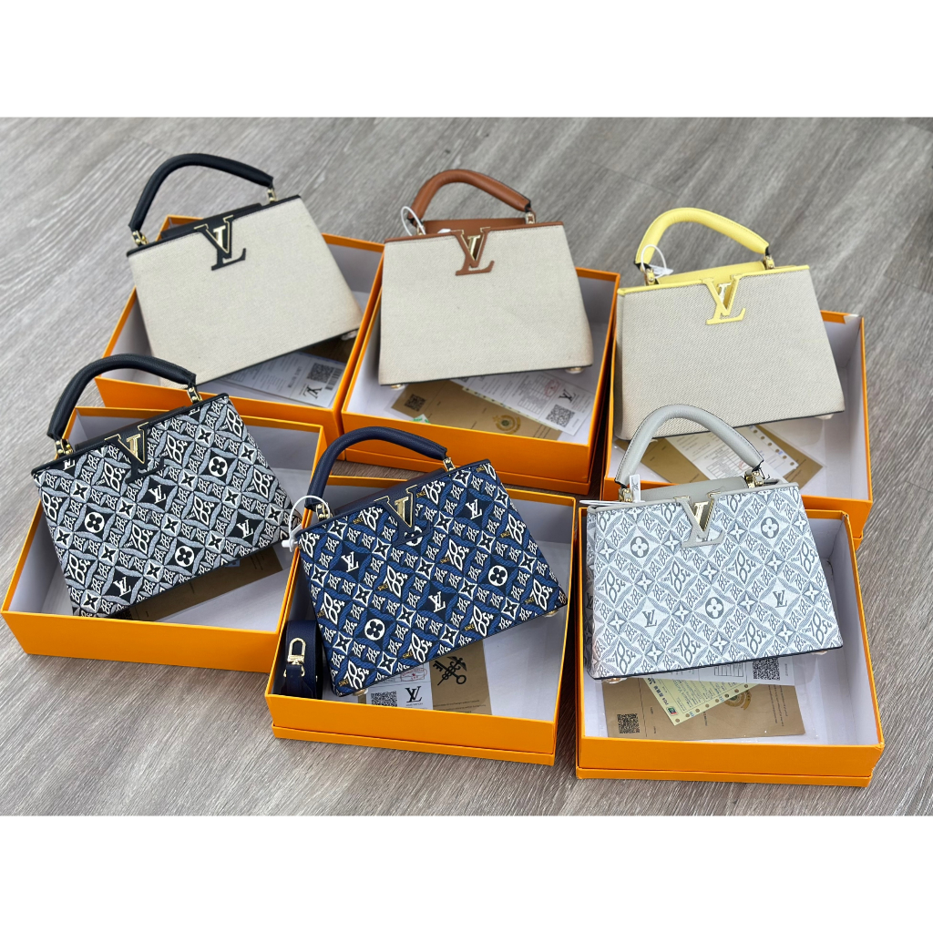 Túi xách Lou.it vui.ton capu mẫu mới size 27cm full màu