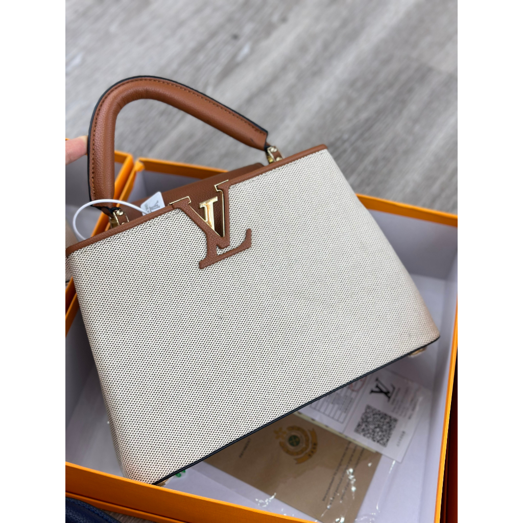 Túi xách Lou.it vui.ton capu mẫu mới size 27cm full màu