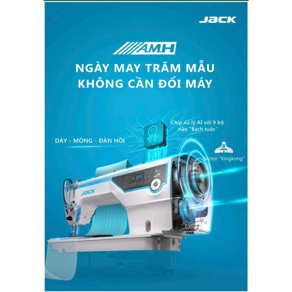 MÁY 1KIM JACK A5-A  mới 100% 💥 CHÍNH HÃNG 💥 MÁY 1KIM JACK  TẶNG 10 SUỐT VÀ VỈ 10 KIM