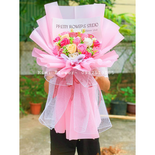 Bó hoa sáp thơm vĩnh cửu