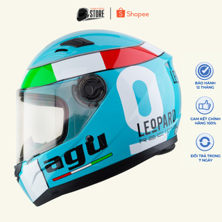 Mũ Bảo Hiểm Fullface - Agu 79 - Leopard - Cao Cấp