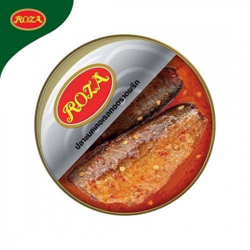 🐟 Cá Thu Hộp Chiên Sả Ớt Thái Lan Cay Roza 140g Thái 🇹🇭