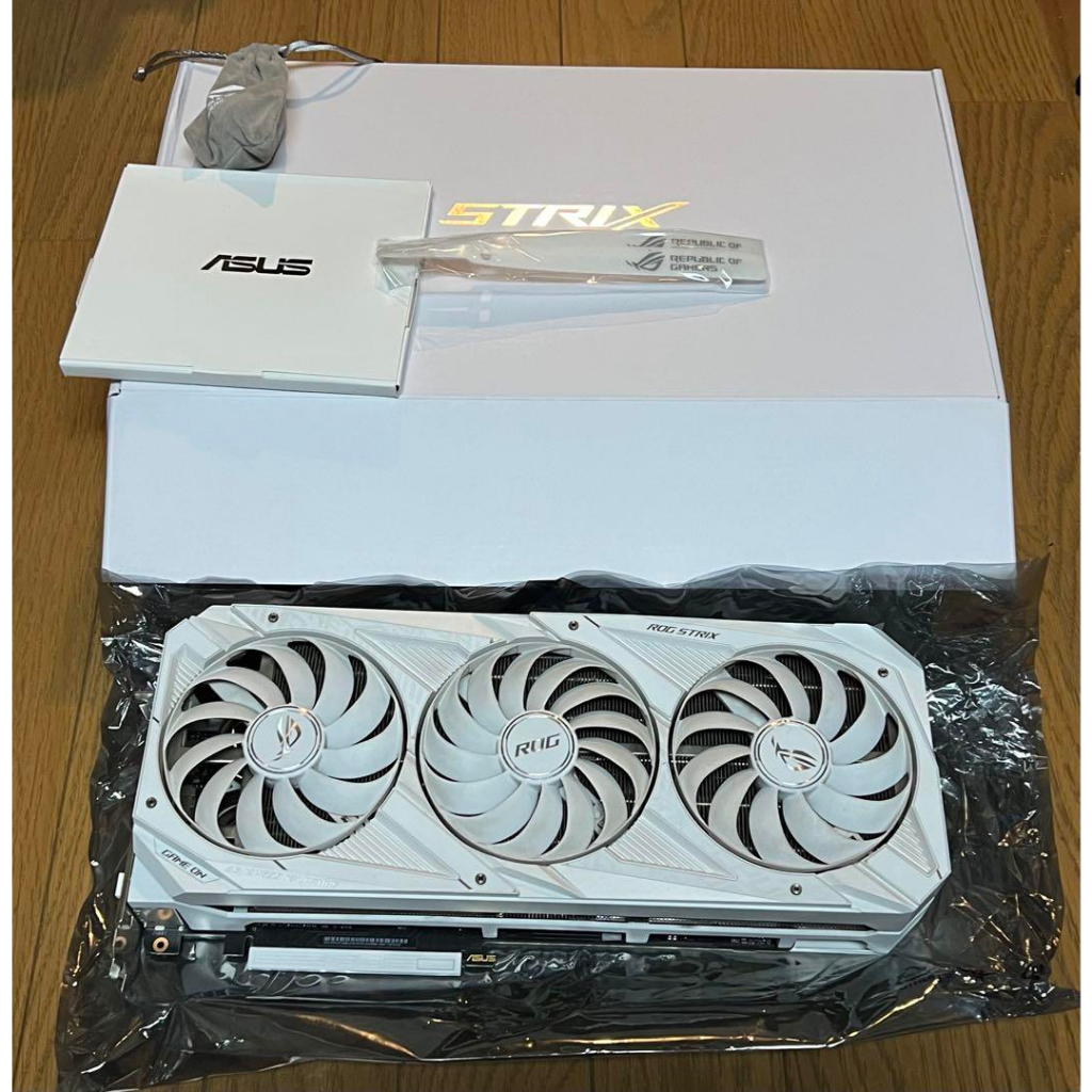 Card Màn Hình Asus RTX 3080 Rog White 10GB OC cũ