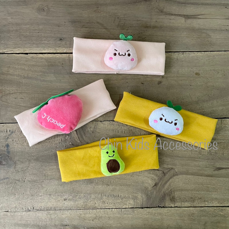 Turban cục bông các mẫu hình cho bé