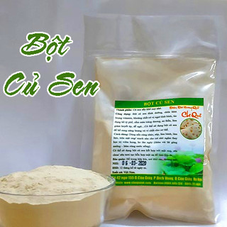 Bột củ sen mịn 100% nguyên chất 100gr chuyên dùng để uống