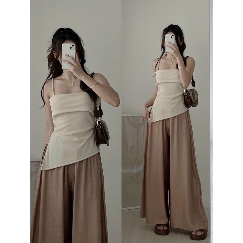 Áo 2s Kiểu Lệch Tà Kéo Khoá Phong Cách Ulzzang A306