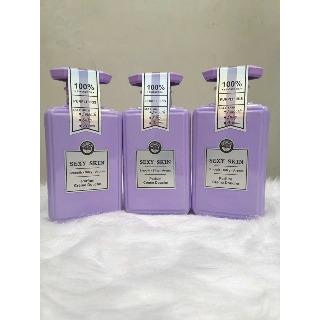 Sữa tắm hương nước hoa Pháp SEXY SKIN 600ml hương purple irish