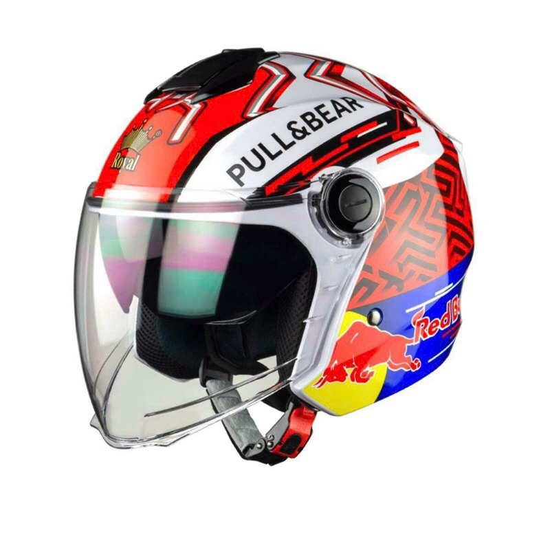 Royal XH-01 - XH01 - Mũ bảo hiểm 3/4 có kính cao cấp màu trắng