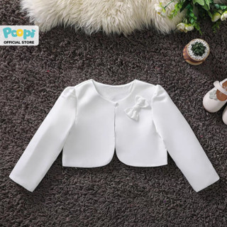 Áo Khoác Váy Poopi Cho Bé Gái Kiểu Dài Tay Xinh Đẹp