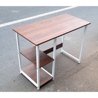  Bàn làm việc liền giá sách B3C nhiều kích thước   full phụ kiện ốc vít  