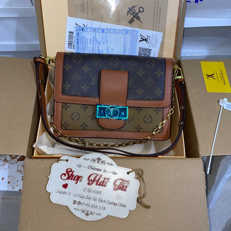 Túi xách nữ Dauphinn Size 20-25 cm bản vip hàng 2 box nam châm siêu đẹp