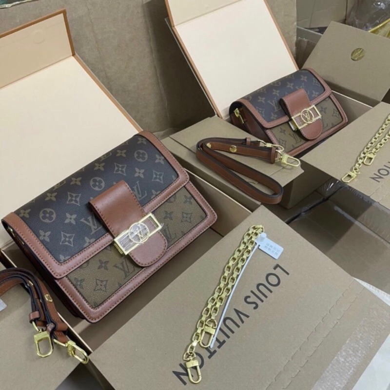 Túi xách nữ Dauphinn Size 20-25 cm bản vip hàng 2 box nam châm siêu đẹp